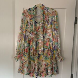 C/MEO COLLECTIVE Velvet Detail Dress